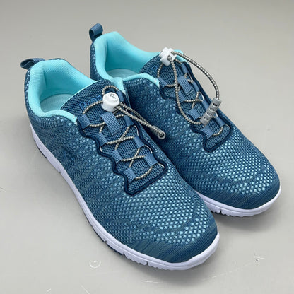 PROPET Travel Walker Evo Shoe Women's Sz 8.5 X(2E) Denim/Light Blue WAT062M
