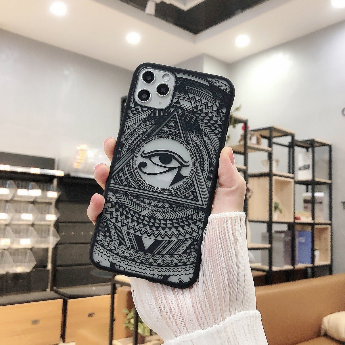 Apple Acrylic Soft Matte Protective Phone Case