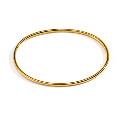 Titanium Steel Hollow Tube Plain Hoop Anklet And Bracelet