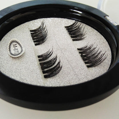 Single magnet realistic eyelashes