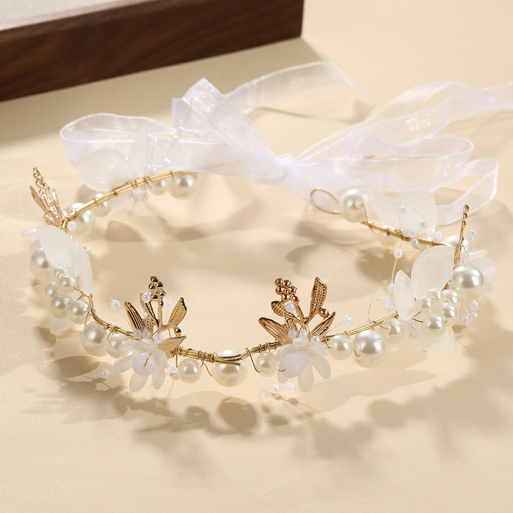 Ultra-fairy Sweet Flower And Babys-breath Wreath