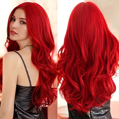 Cosplay Wig Multicolour Women Curls Wavy Hair Anime Wig Long Curly Hair