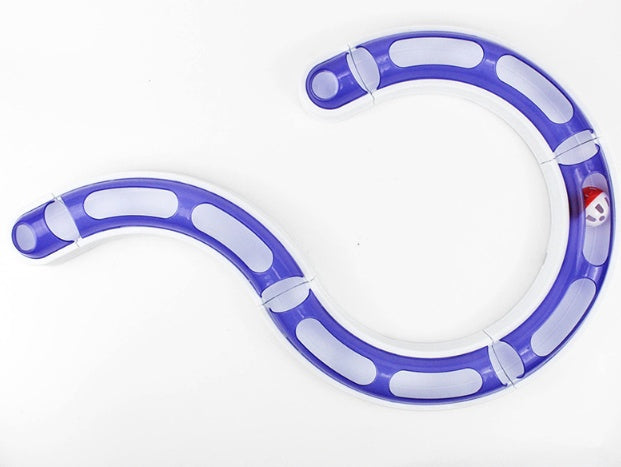 Educational Games Toy Racetrack Cat Turntable