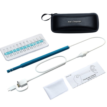 Safe High-Definition Visual Earpiece Endoscope