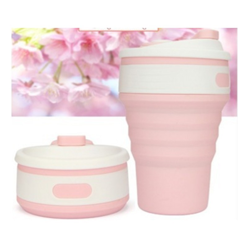 Collapsible Silicone Coffee Mug Travel Cup BPA-Free