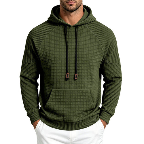 Mens Loose-Fit Versatile Hooded Sweatshirt For Sports Outdoors And Commuting