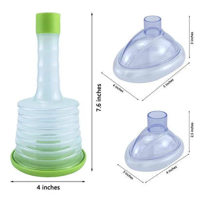 Manual Choking Emergency Device Easy To Use Airway Clearance Suction Tool For Self-Rescue First Aid Home Medical Equipment