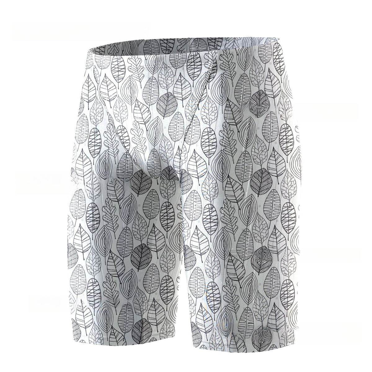 Men's Swimming Trunks Breathable Ice Silk Feeling Quick-dry Pants Swimming Equipment Summer 3D Printing Crafts