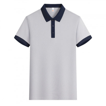 Business Summer Ice Silk Short-Sleeve T-Shirt