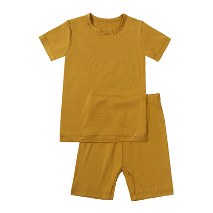 New Summer Bamboo Fiber Children Suit