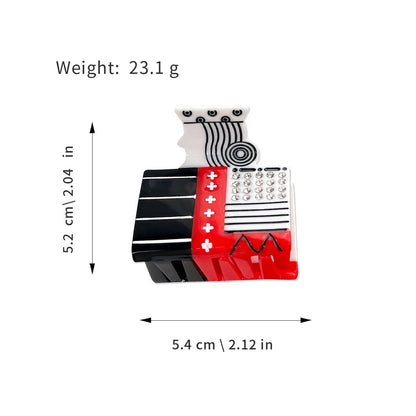 Playing Cards Creative Hair Accessories Acetic Acid