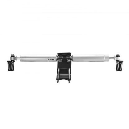 Dual Steering Stabilizer, for 2007-2018 Jeep Wrangler JK, Dual Steering Stabilizer Kit Fits with 2 Inches of Suspension Lift or Higher, Enhanced Control & Reduced Vibration, Easy Installation