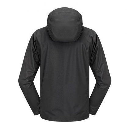 Heated Jacket for Men with 7.4V Battery, Soft Shell Electric Heating Coat, Windproof Waterproof Lightweight Outerwear with 5 Heating Zones & 3 Heat Settings, Machine Washable, S Size