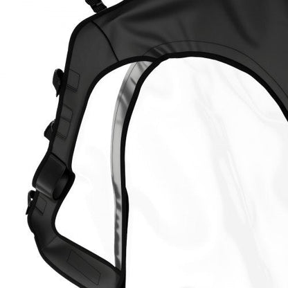 Cab Enclosure Upper Doors, Compatible with Polaris RZR XP 1000/XP Turbo 2014-2023, Soft Upper Doors, Windproof Upgraded Zipper UTV Soft Side Window Kit, Work with Side Mirrors and Windshields