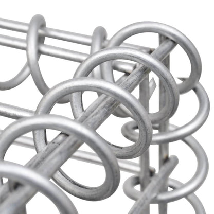 Gabion Basket Galvanized Steel 47.2"x11.8"x39.4