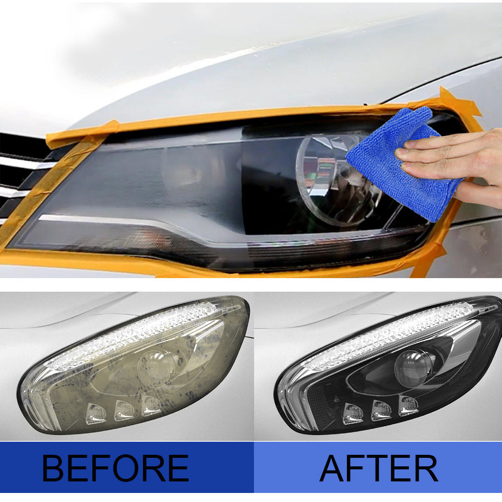 Car headlight repair fluid