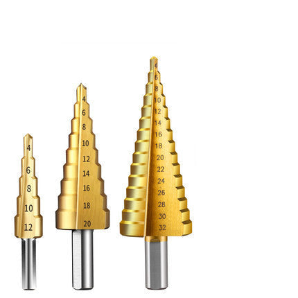 Pagoda Drill Bit Metal Hole Opener Tool