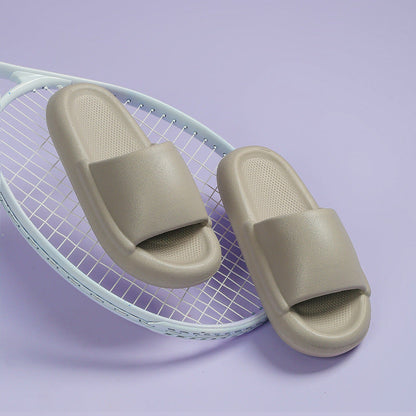 Summer Waterproof Indoor Slippers Thick Soles