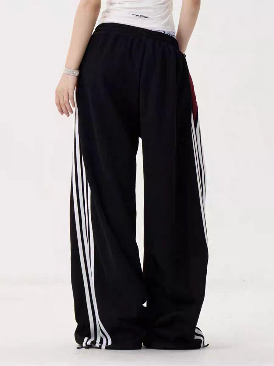 Retro Star-embroidered Casual Sports Sweatpants
