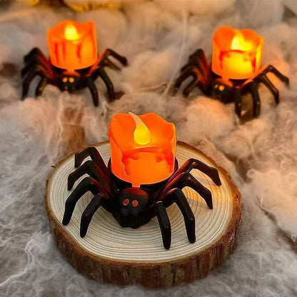 Halloween Decoration Spider Night Lights Party Supplies Decoration Props Bar, Haunted House, Horror Party Accessories