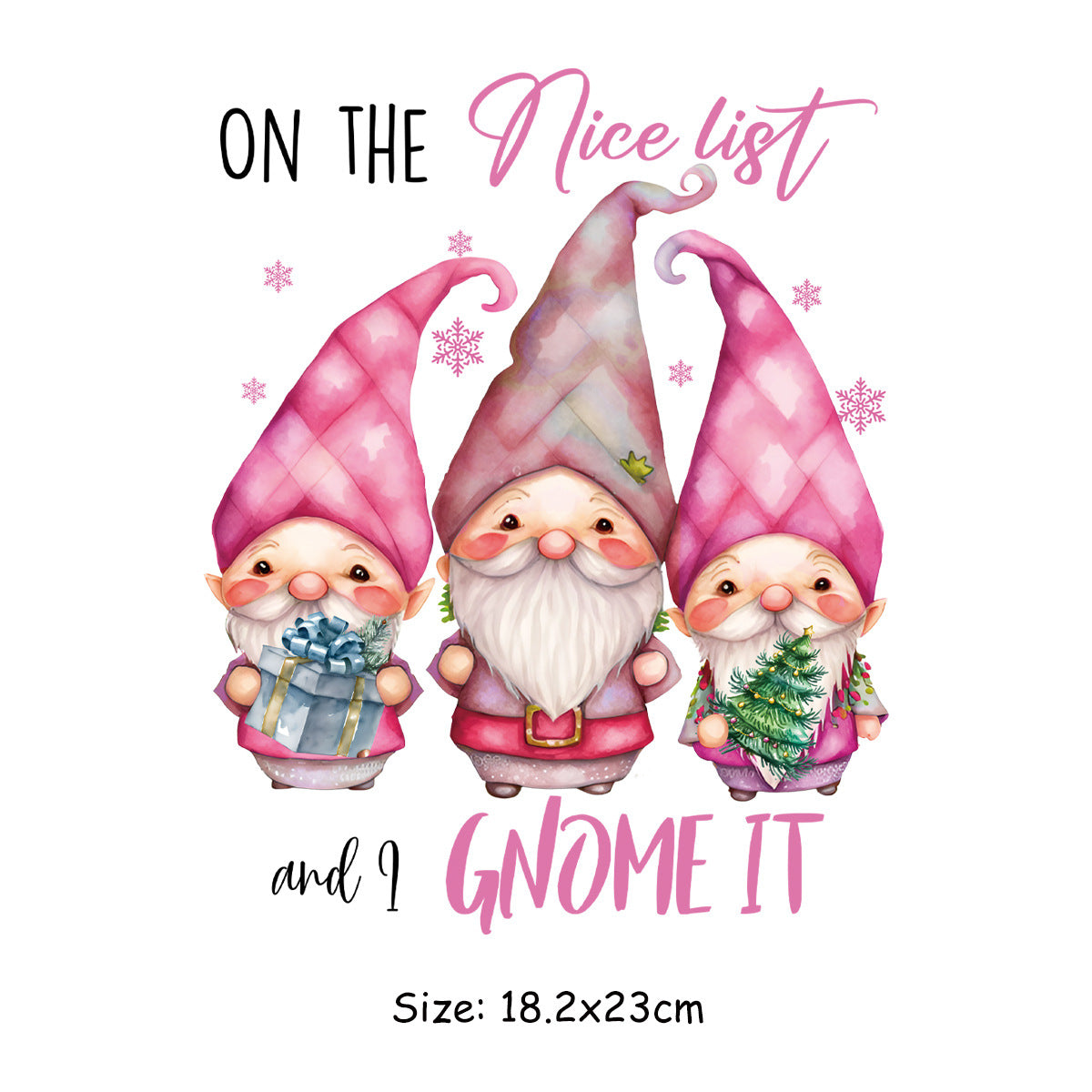 Christmas Tree Santa Claus Clothing Printing Heat Transfer Patch