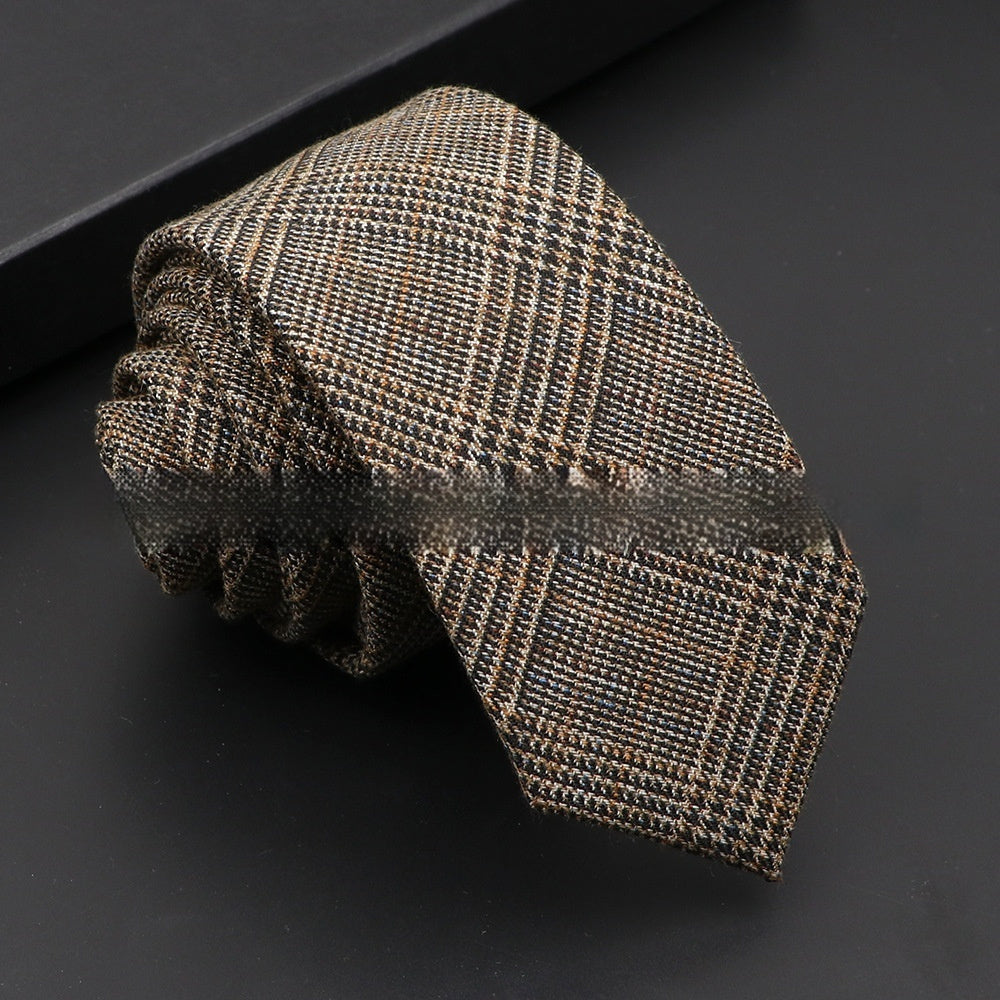 Woolen Korean Casual Necktie Accessories