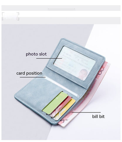 Ultra-thin Multifunctional Driving License Leather Case Multi Card Slots Wallet