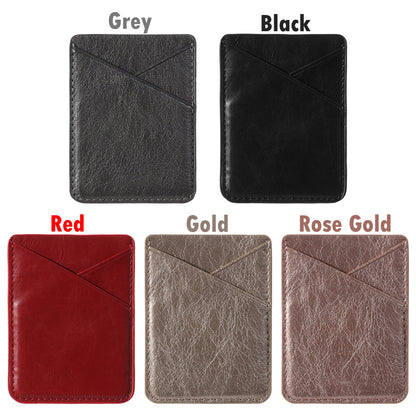 PU leather mobile phone sticker