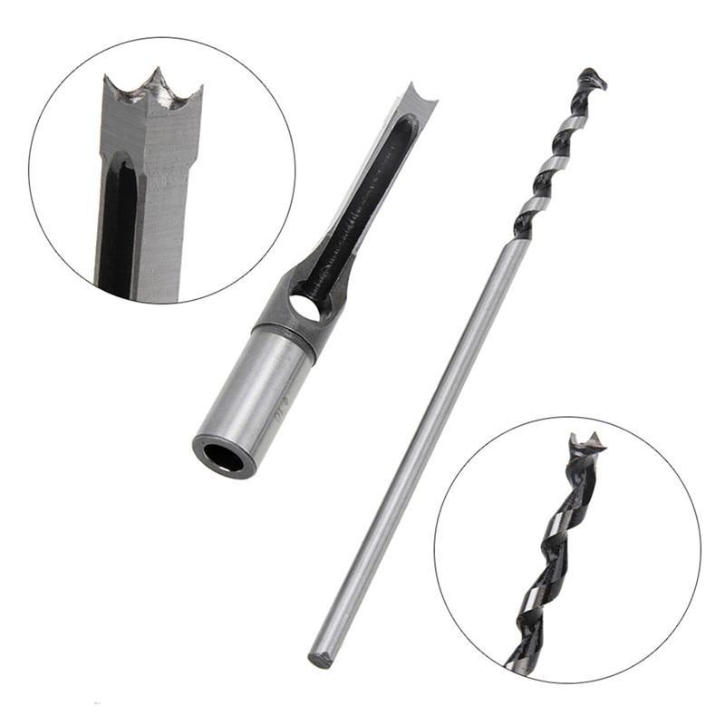 Square hole drill bit