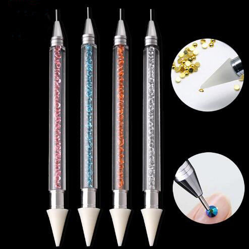 Dual-ended Nail Dotting Pen Diamond Painting Pen Crystal Beads