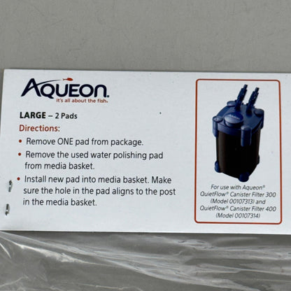 AQUEON Quietflow Water Polishing Pad