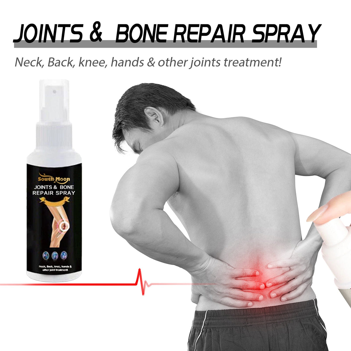 Joints & Bone Repair Spray, Relieves Shoulder, Neck, Lumbar And Joint Pain Body Discomfort Care Spray