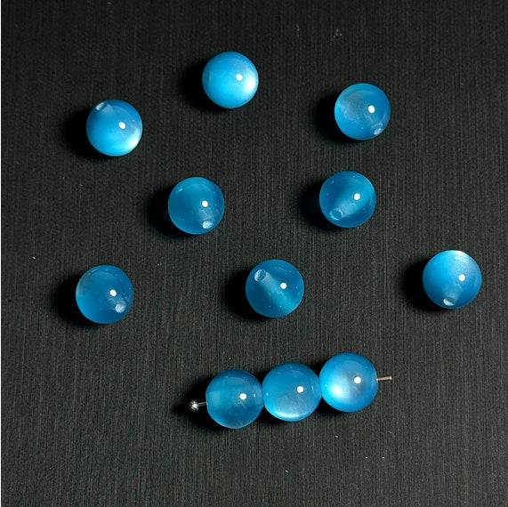 Resin Beads Cat Eye Round Beads Ornament