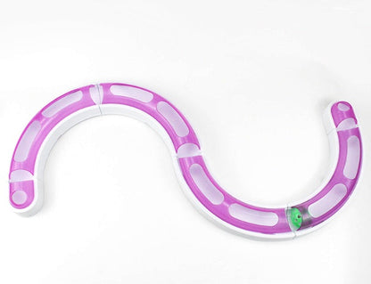 Educational Games Toy Racetrack Cat Turntable