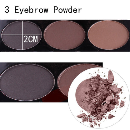 MISS ROSE 144-Color Eyeshadow, Blush, and Brow Makeup Kit
