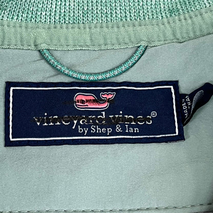 VINEYARD VINES Martha's Vineyard Men's Teal Green Half Zip Pullover Sz-S