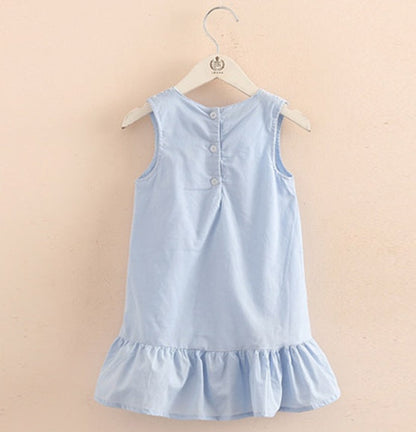 Ruffle slvs dress