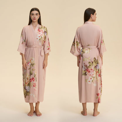 New Satin Plus Size Pajamas For Women Lightweight Loungewear Robe