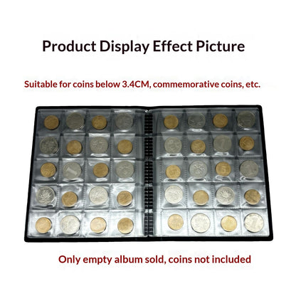 200 Square Coin Album Holders
