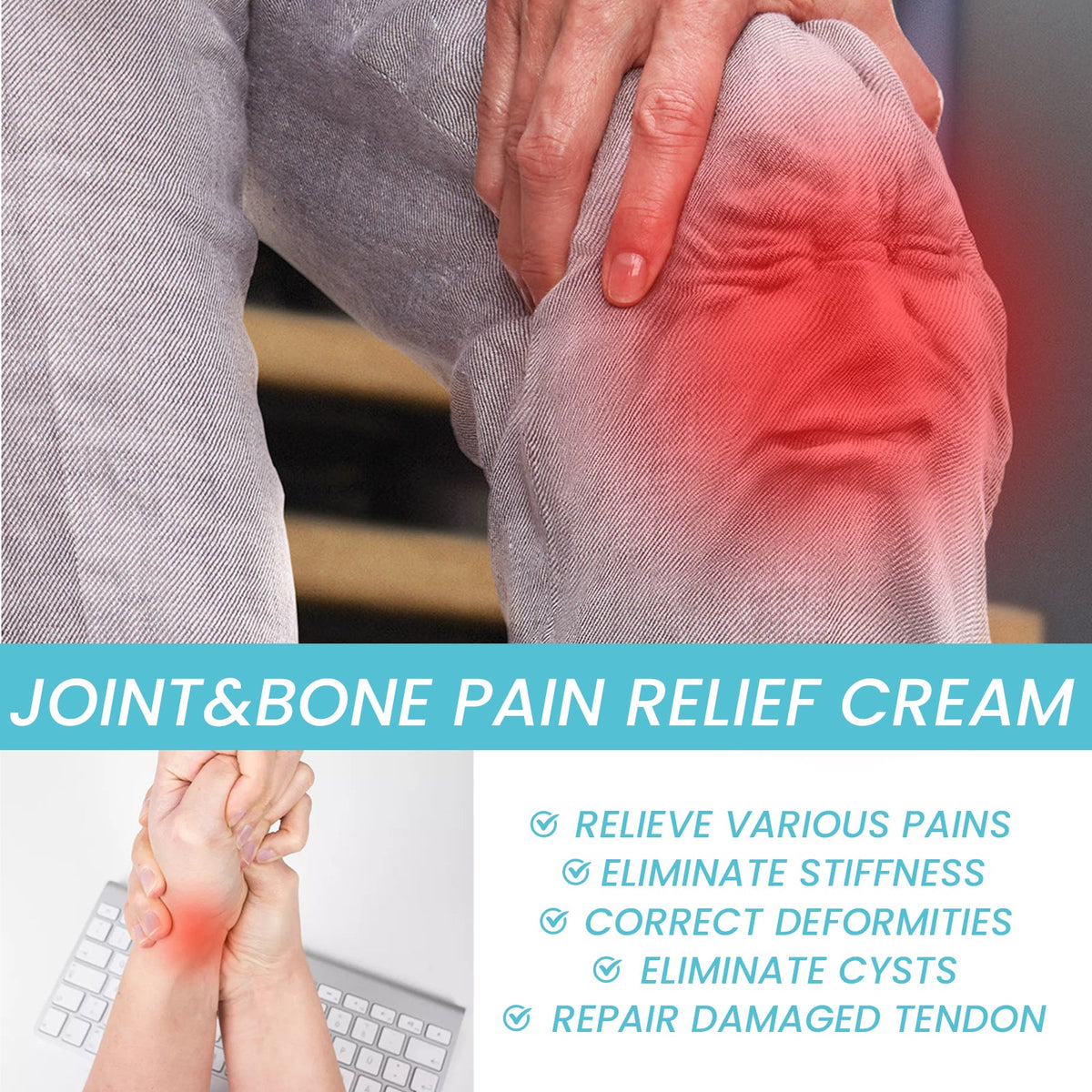 Joint Care Cream Relieves Wrist Joint Lumbar Spine Knee Pain Body Massage Cream