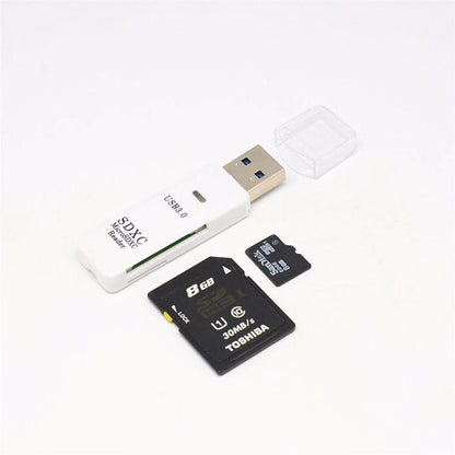 3.0 2-in-1 high-speed card reader