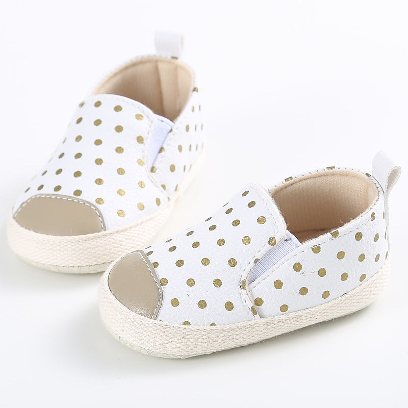Baby shoes rattan dot shoes