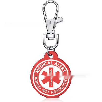 Personalized Aluminum Alloy Medical-Style Keychain