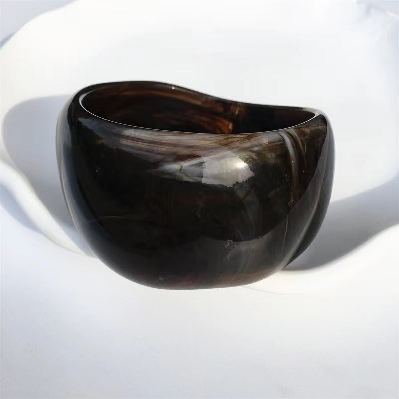 Li Shi patterned acrylic bracelet irregular bracelet