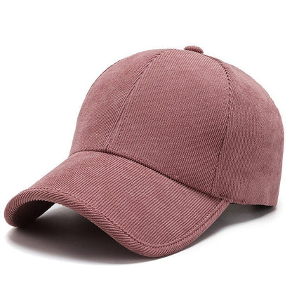 Four Seasons Corduroy Baseball Cap Casual All-matching