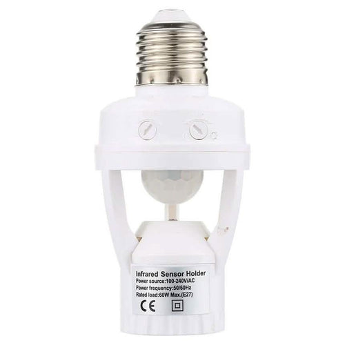 360 Degree Detection PIR Infrared Motion Sensor E27 LED Light