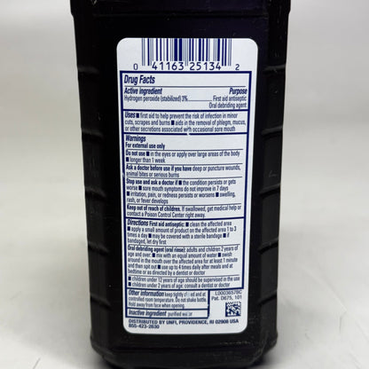 EQUALINE (12 PACK) 3% USP Hydrogen Peroxide Topical Solution 16 fl oz BB 02/27