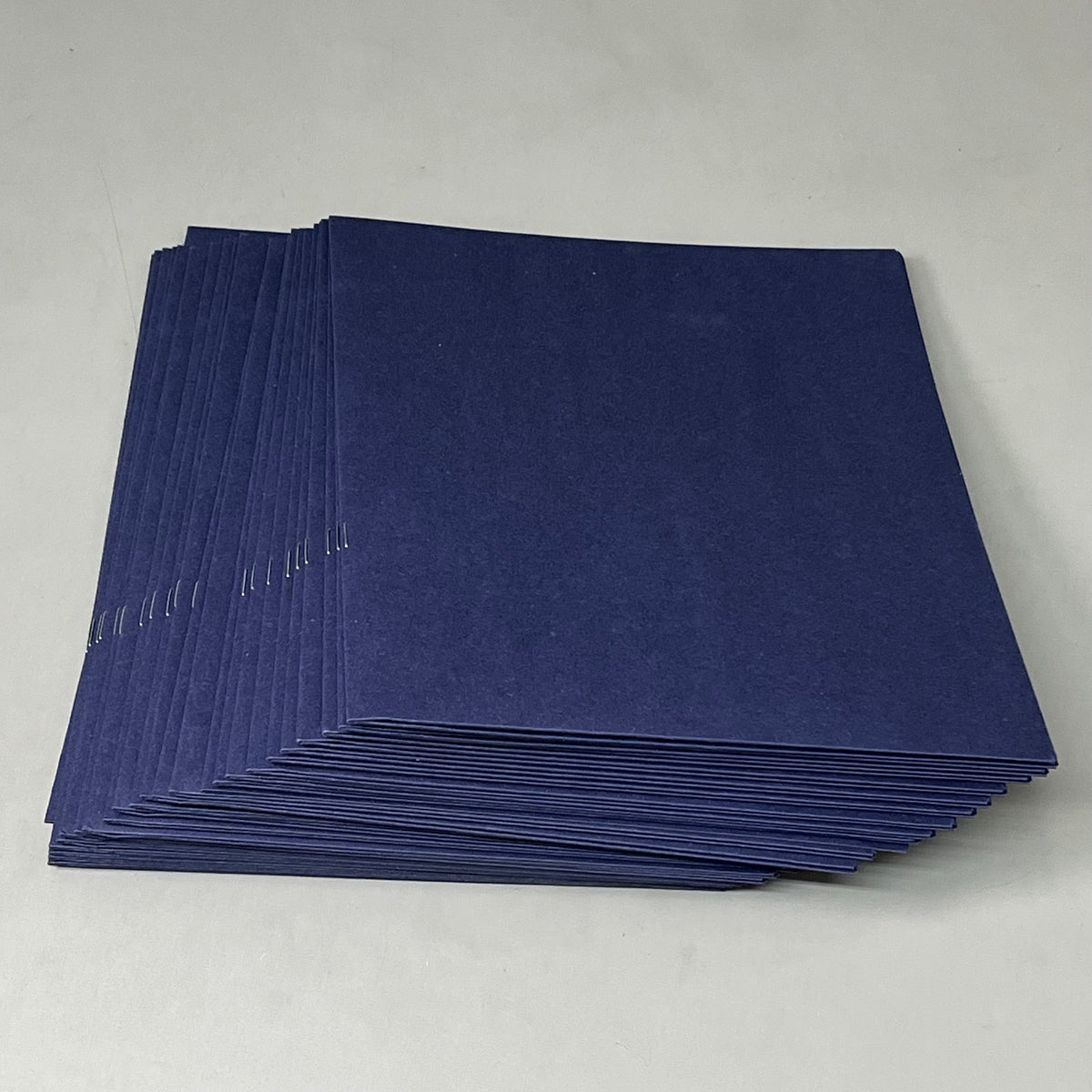 ZA@ SKILCRAFT (2 PACK, 50 TOTAL) Double Pocket Presentation Portfolio Dark Blue