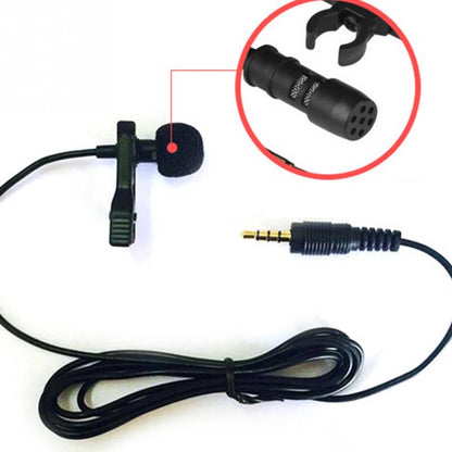 Portable clip Condenser Microphone Mobile Phone Universal 3.5MM