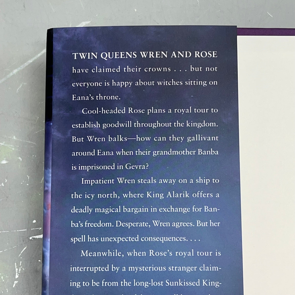 CURSED CROWNS  Fantasy Hardback Book By Catherine Doyle & Katherine Webber